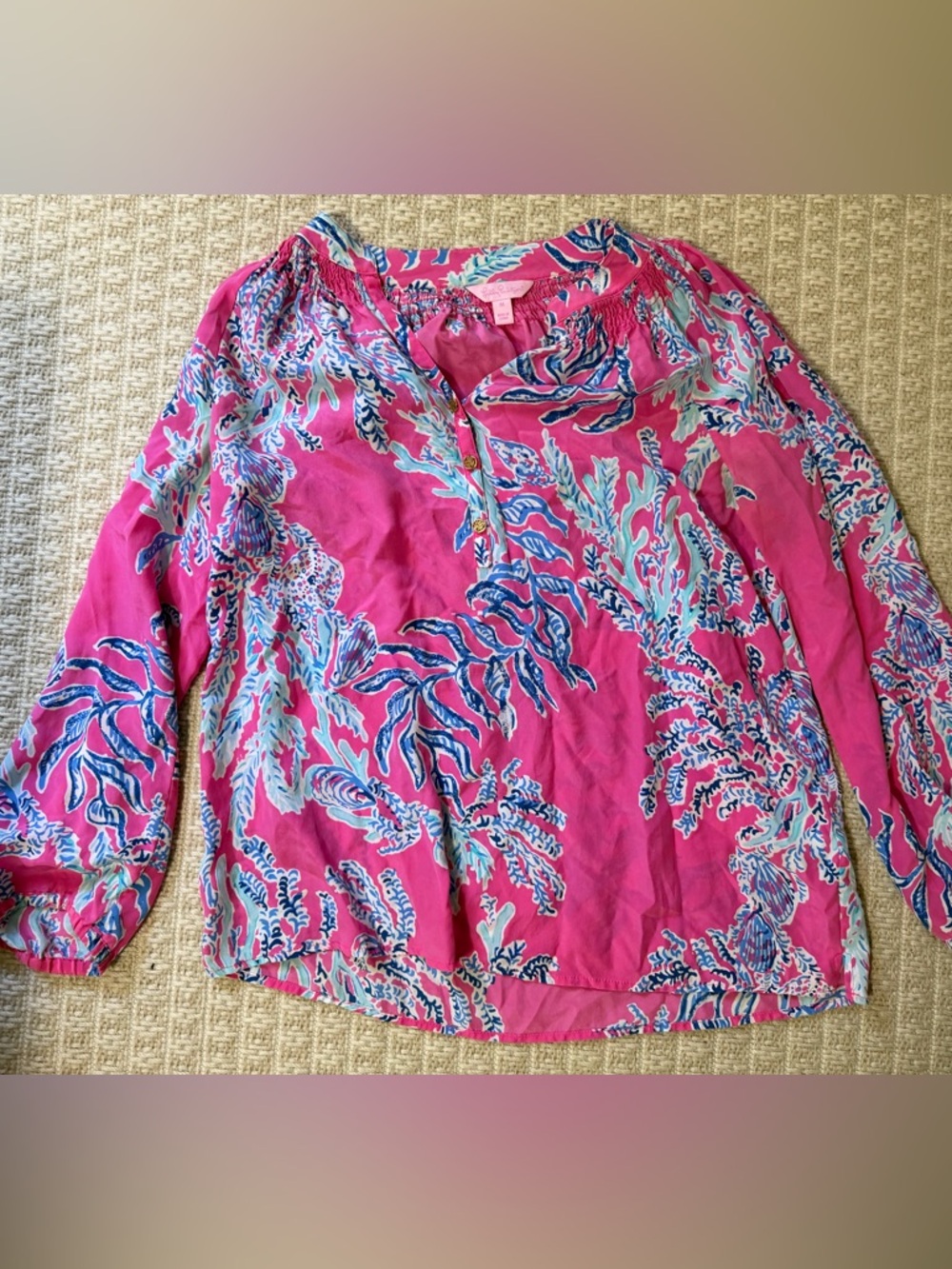 Lilly Pulitzer Elsa Top in Capri Pattern